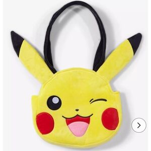 Yellow Pikachu Kids Bag